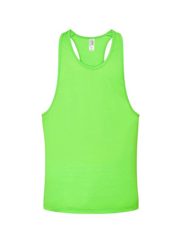 Canotta unisex urban beach - Lime fluor - taglia Xs