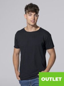 T-shirt uomo manica corta urban slub