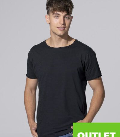 T-shirt uomo manica corta urban slub