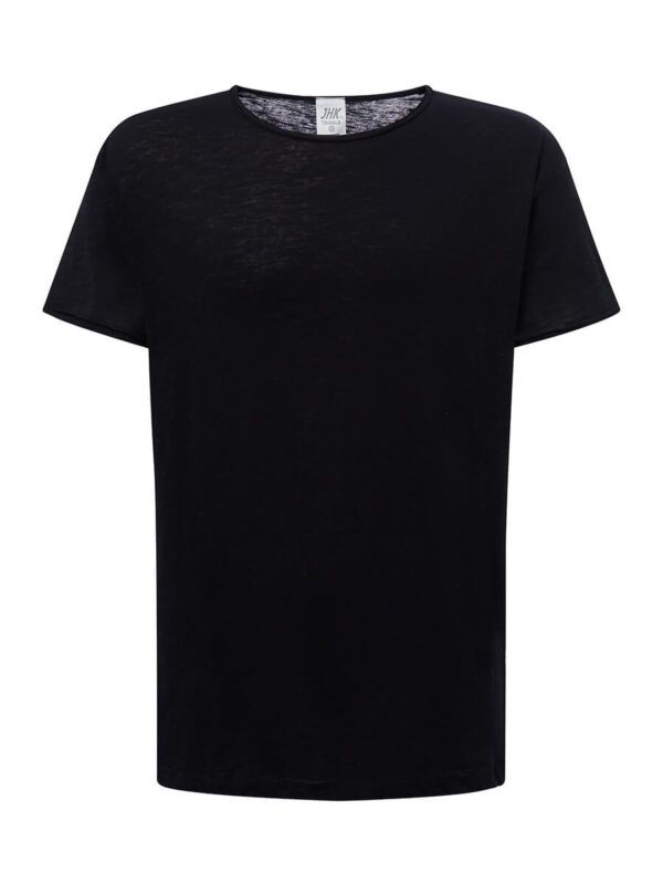 T-shirt uomo manica corta urban slub - Black - taglia Xs