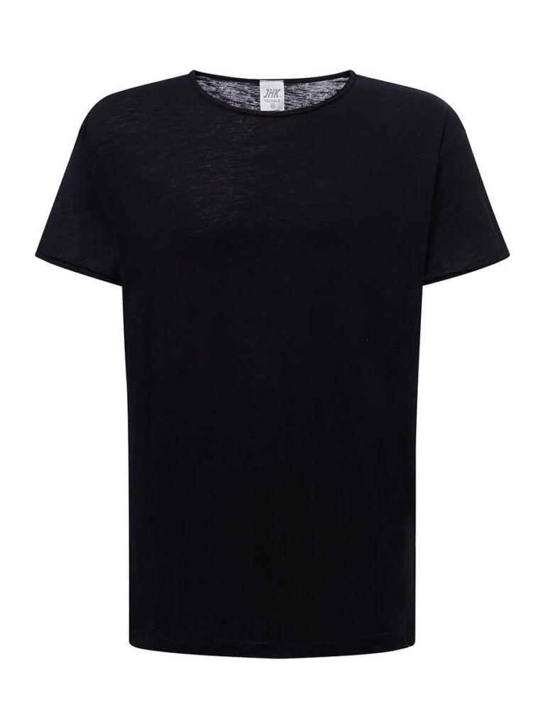 T-shirt uomo manica corta urban slub - Black - taglia Xs