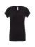 T-shirt donna manica corta collo a v urban sicilia - Black - taglia Xl