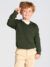 Pullover bambino collo a v