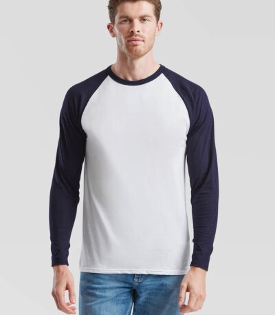 T-shirt uomo manica lunga valueweight baseball