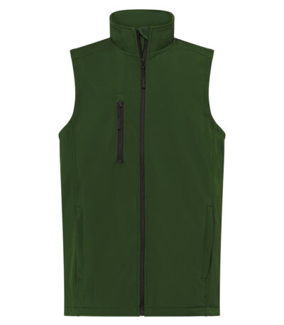 Gilet softshell uomo - Bottle green - taglia 2xl