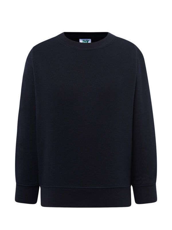 Felpa bambino girocollo leggera french terry - Navy - taglia 9/11