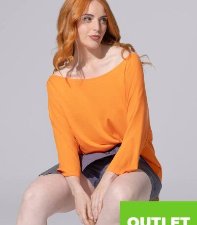 T-shirt donna manica 3/4 urban maldiva