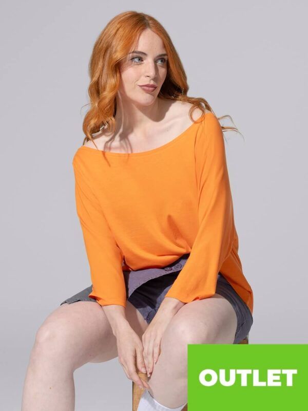 T-shirt donna manica 3/4 urban maldiva