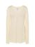 T-shirt donna manica lunga collo a v urban papua - Vanilla pastel - taglia S/m