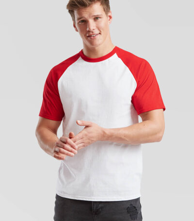 T-shirt uomo manica corta valueweight baseball