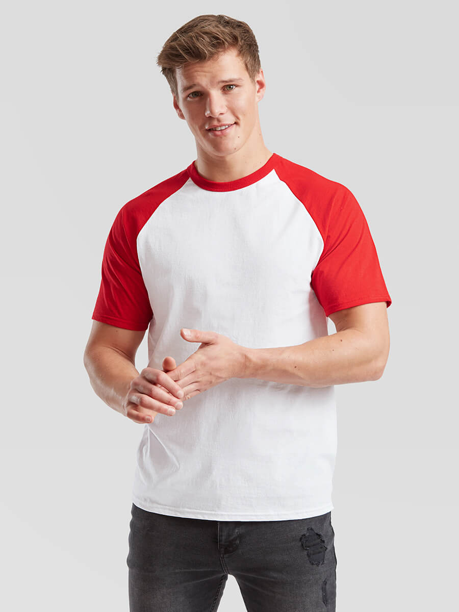 UNI_FRUIT_610260 T-shirt uomo manica corta valueweight baseball