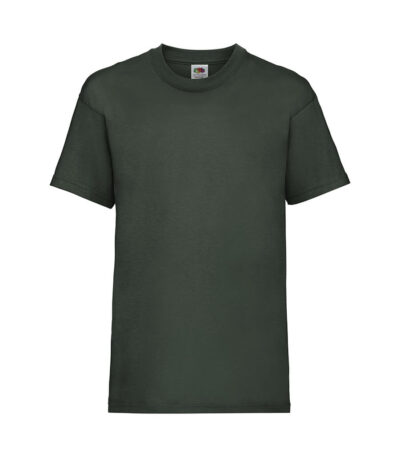 T-shirt bambino manica corta valueweight - Bottle green - taglia 14/15