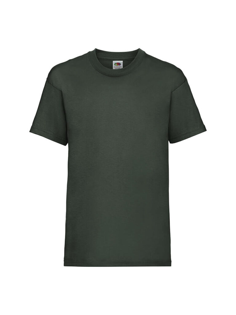 T-shirt bambino manica corta valueweight - Bottle green - taglia 14/15