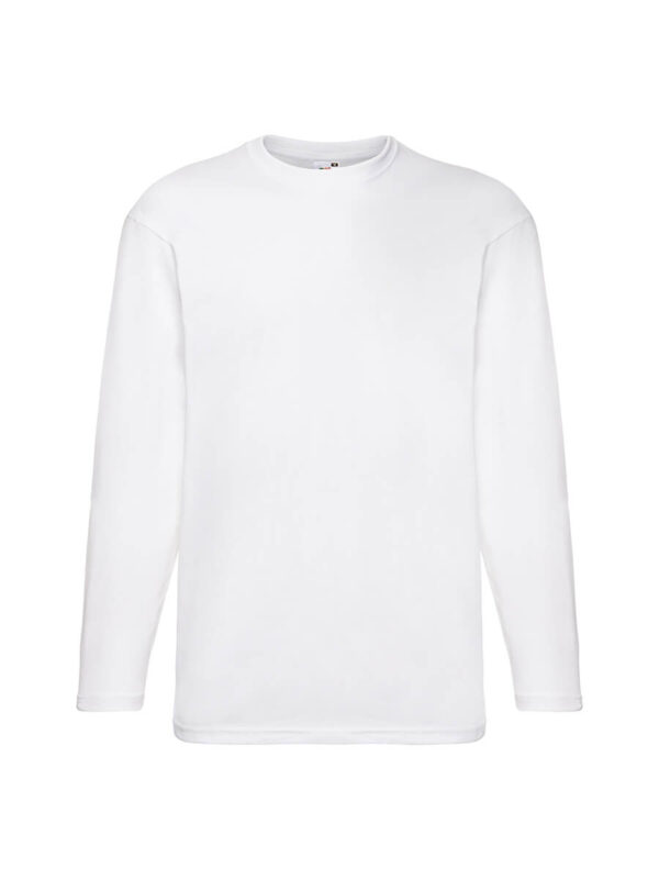 T-shirt uomo manica lunga valueweight - White - taglia Xl