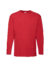 T-shirt uomo manica lunga valueweight - Red - taglia Xl