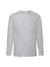 T-shirt uomo manica lunga valueweight - Heather grey - taglia Xl