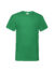 T-shirt uomo manica corta collo a v valueweight - Kelly green - taglia Xl