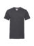 T-shirt uomo manica corta collo a v valueweight - Dark heather grey - taglia Xl