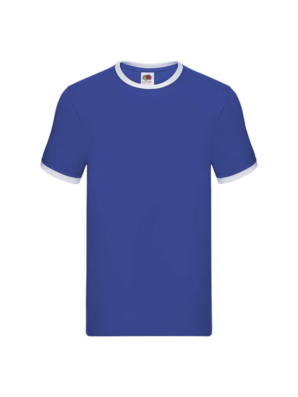 Royal blue / white