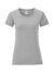 T-shirt donna manica corta iconic 150 - Athletic heather - taglia Xs