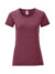 T-shirt donna manica corta iconic 150 - Heather burgundy - taglia Xs