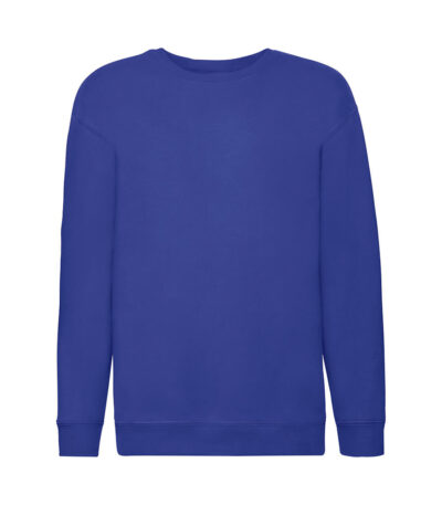 Felpa bambino girocollo premium - Royal blue - taglia 14/15