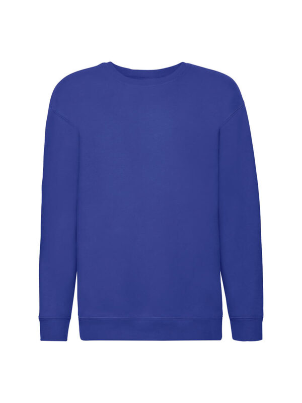 Felpa bambino girocollo premium - Royal blue - taglia 14/15