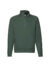 Felpa unisex mezza zip premium - Bottle green - taglia Xl