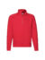 Felpa unisex mezza zip premium - Red - taglia Xl