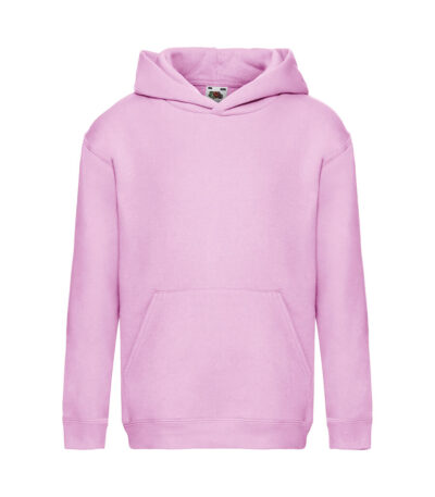 Felpa bambino cappuccio premium - Light pink - taglia 14/15