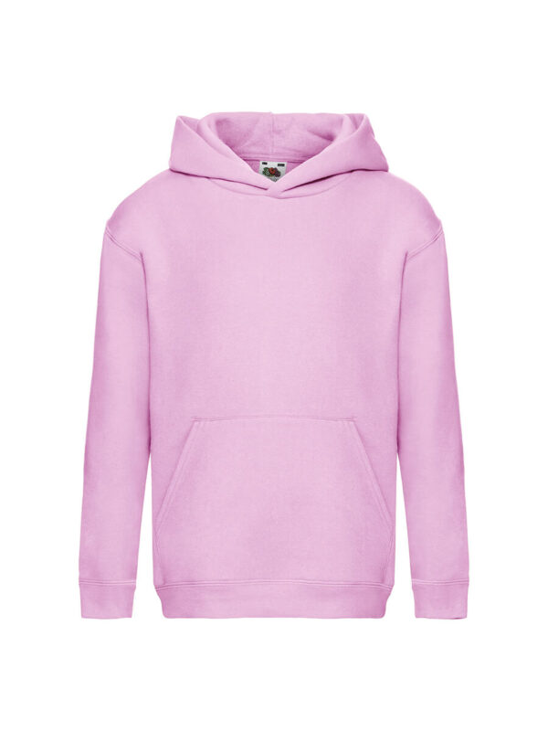 Felpa bambino cappuccio premium - Light pink - taglia 14/15