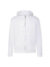 Felpa unisex cappuccio e zip classic - White - taglia Xl