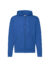 Felpa unisex cappuccio e zip classic - Royal blue - taglia Xl