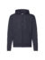 Felpa unisex cappuccio e zip classic - Deep navy - taglia Xl