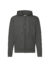 Felpa unisex cappuccio e zip classic - Light graphite - taglia Xl