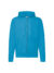 Felpa unisex cappuccio e zip classic - Azure blue - taglia Xl