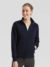 Felpa donna zip intera premium