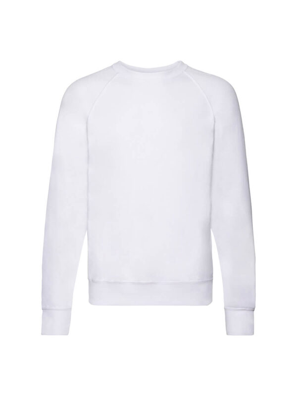 Felpa uomo girocollo leggera lightweight - White - taglia Xl