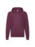 Felpa unisex cappuccio leggera lightweight - Burgundy - taglia Xl