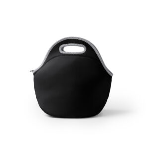 Borsa frigo in neoprene con chiusura a cerniera per personalizzazione aziendale