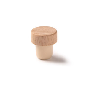 Tappo in legno per bottiglie di vino personalizzabile - accessorio cucina e regalo