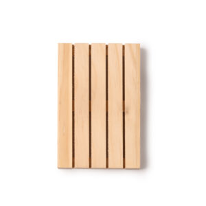 Sottobicchiere in legno a forma di pallet personalizzabile per casa e ufficio