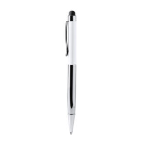 Penna a sfera in alluminio riciclato con puntatore touch e confezione design