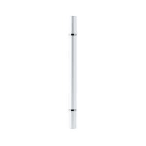 Penna e matita 2 in 1 con corpo in ABS e finitura metallizzata lucida, ricarica blu