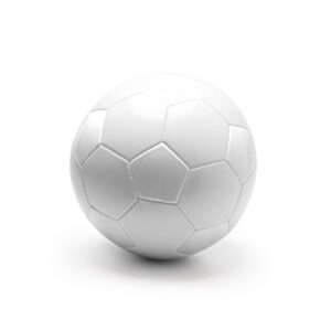Pallone da calcio misura 5 in similpelle bicolore personalizzabile