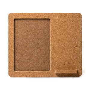 Caricabatterie wireless 10W con cornice in sughero per foto 10x15 cm, cavo USB incluso
