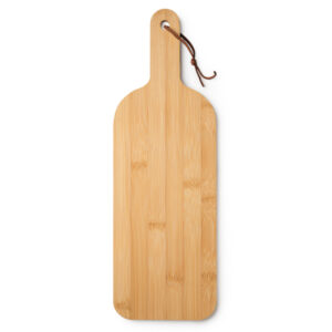 Tagliere in legno con manico e cavo per appendere, ideale per uso quotidiano