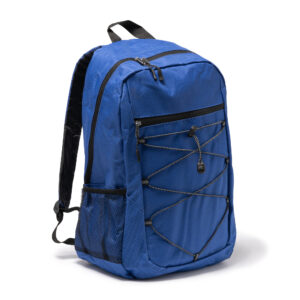Zaino sportivo in poliestere 600D con tasche multiple e schienale imbottito, capacità 18L