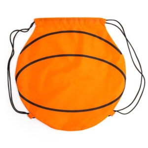Zaino con cordoncini in poliestere 190T con disegni sportivi, personalizzabile