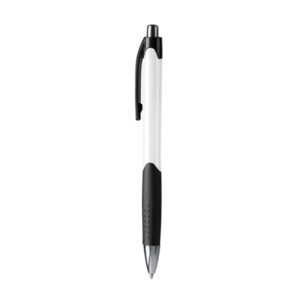 Penna a sfera in ABS con impugnatura ergonomica e inchiostro blu, corpo colorato